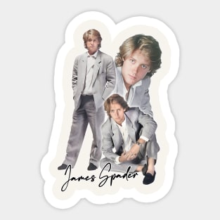 James Spader 80s Retro Design Sticker